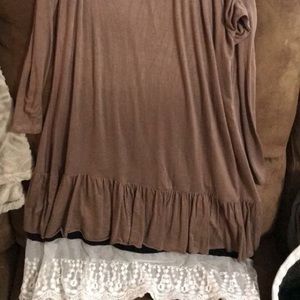 Brown tunic